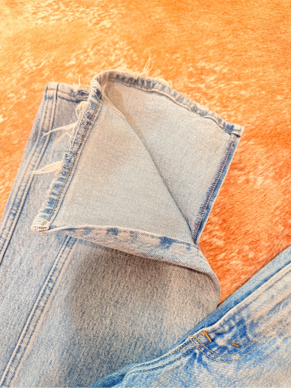 Abercrombie & Fitch Curve Love Split Hem Ultra High Rise Skinny Jeans 4 or 27! - Picture 6 of 7